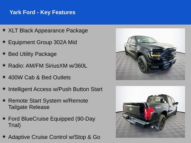 Certified 2024 Ford F150 XLT w/ Equipment Group 302A MID AWD/4WD video 2