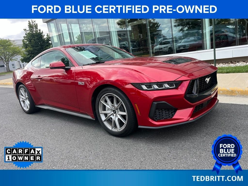 Certified 2024 Ford Mustang GT Premium