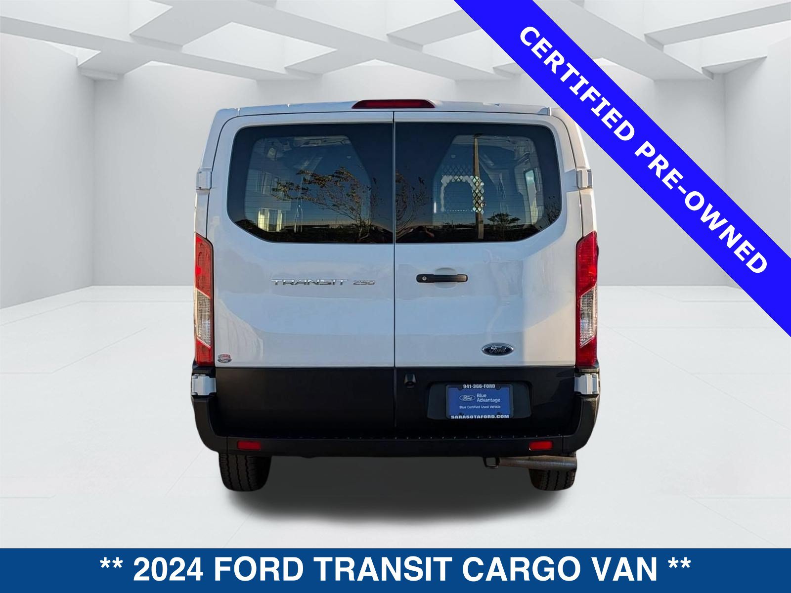 Certified 2024 Ford Transit 250 Low Roof w/ Exterior Upgrade Package RWD image 6