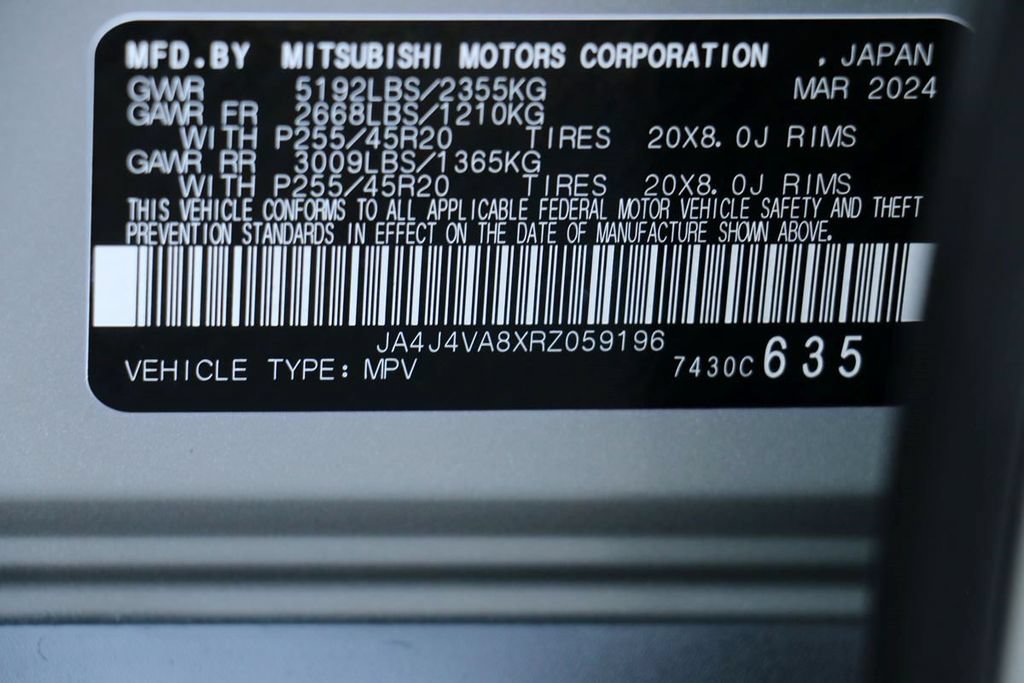 Used 2024 Mitsubishi Outlander SE AWD/4WD image 38