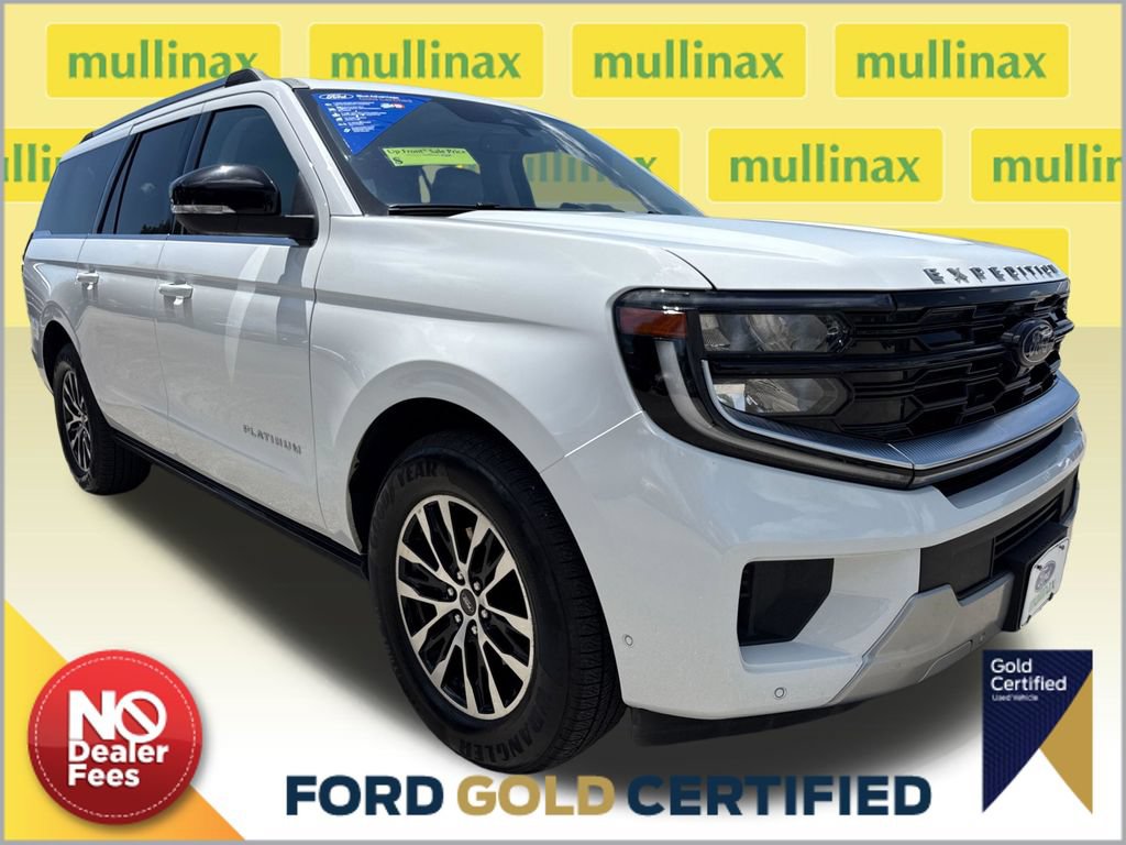 Certified 2025 Ford Expedition Max Platinum