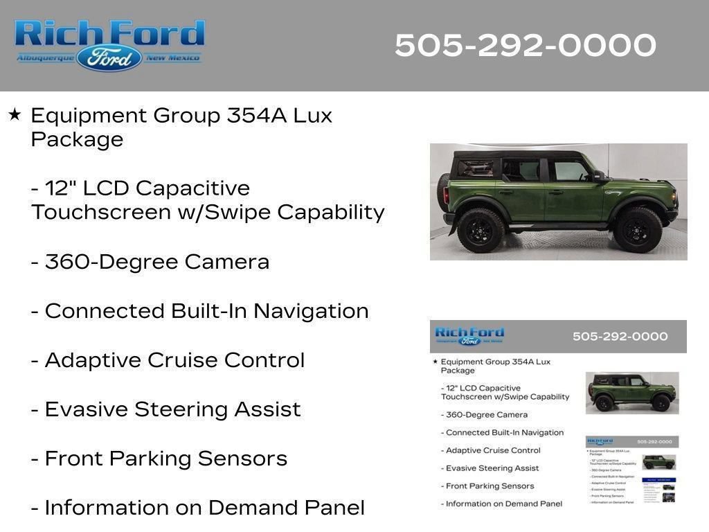Certified 2023 Ford Bronco Wildtrak AWD/4WD image 31