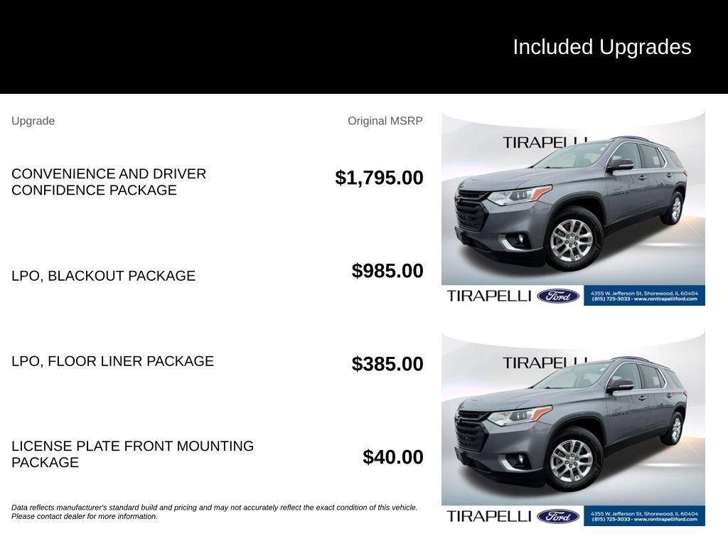 Used 2019 Chevrolet Traverse LT FWD image 12