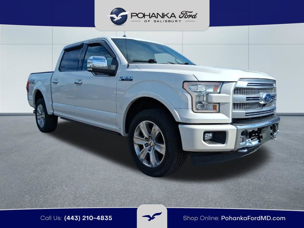 Certified 2017 Ford F150 Platinum w/ Equipment Group 701A Luxury AWD/4WD image 3