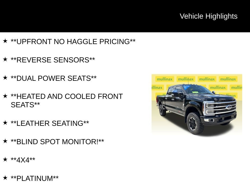 Certified 2026 Ford F350 Platinum w/ Platinum Plus Package image 12