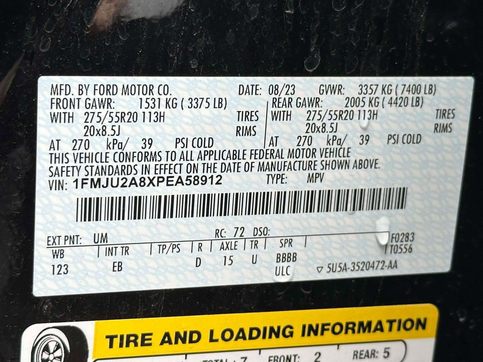 Certified 2023 Ford Expedition Limited image 18