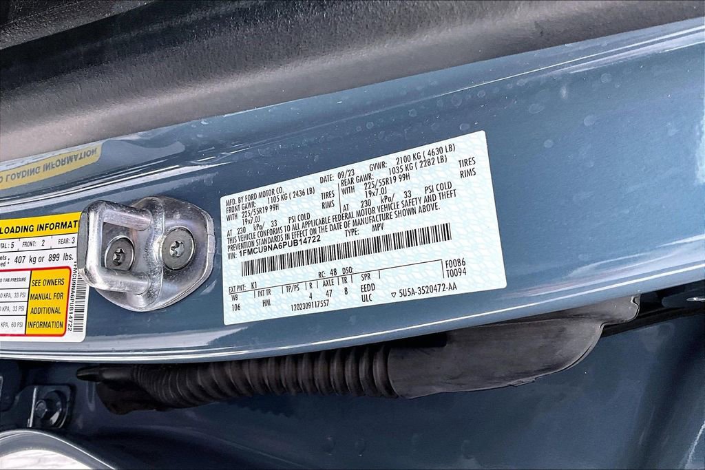 Certified 2023 Ford Escape ST-Line Select w/ Tech Pack #2 image 32