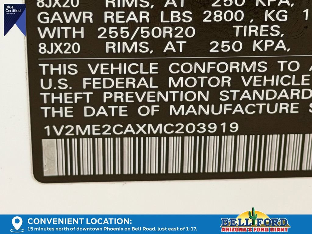 Used 2021 Volkswagen Atlas Cross Sport SE w/ V6 Towing Package FWD image 36