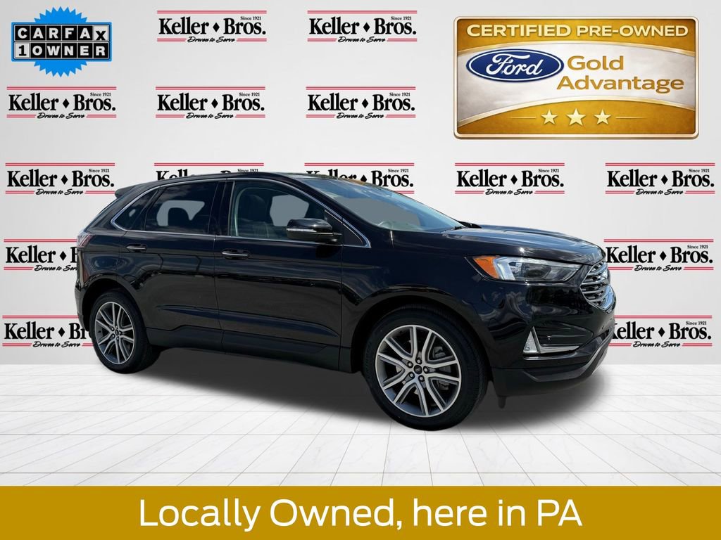 Certified 2023 Ford Edge Titanium w/ Cargo Accessory Package