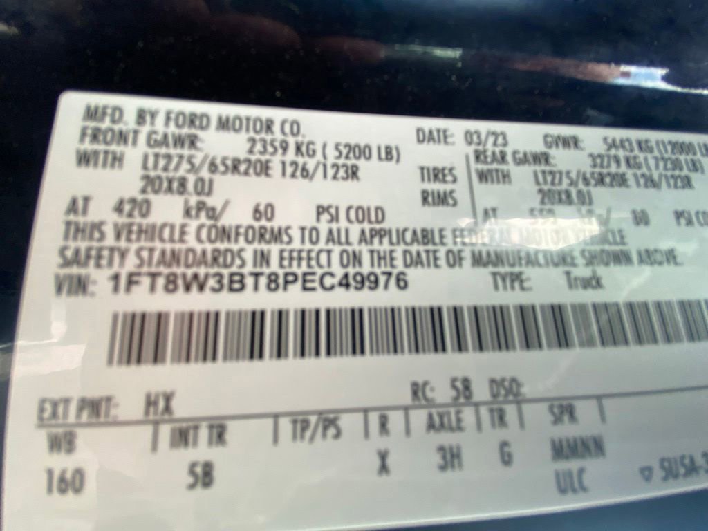 Certified 2023 Ford F350 Lariat w/ Chrome Package AWD/4WD image 30