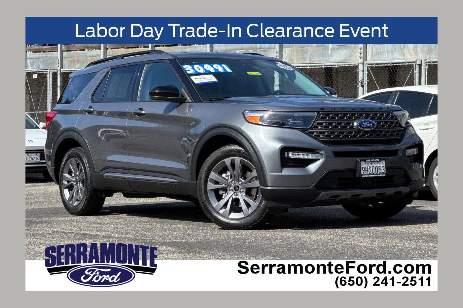 Certified 2023 Ford Explorer XLT w/ Equipment Group 202A