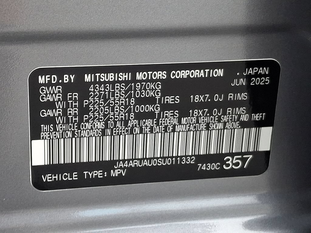 Used 2025 Mitsubishi Outlander Sport ES AWD/4WD image 30
