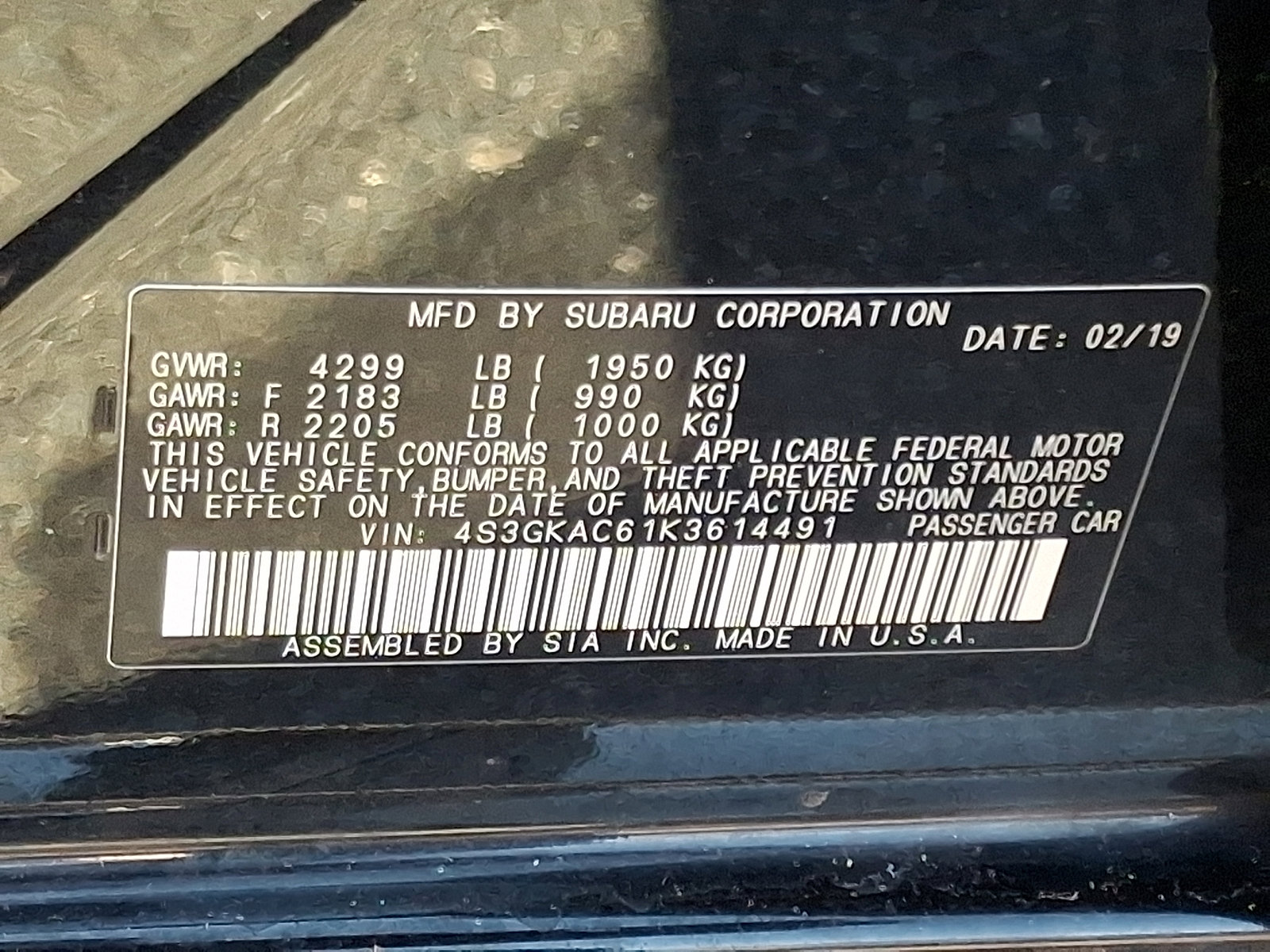 Used 2019 Subaru Impreza 2.0i Premium image 27