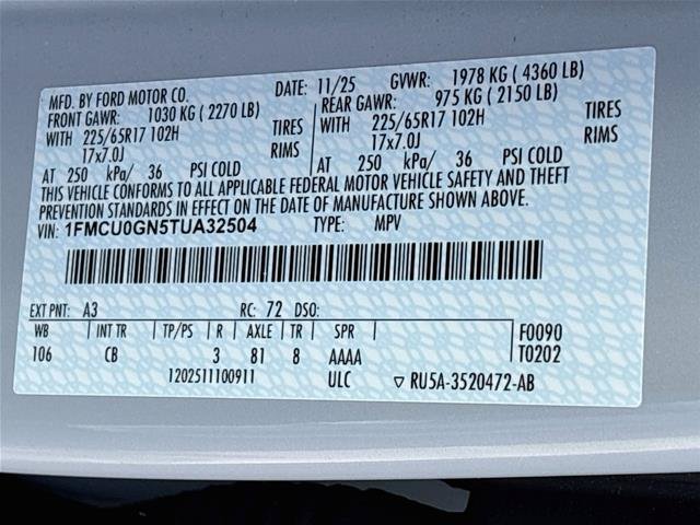 Certified 2026 Ford Escape Active FWD image 32