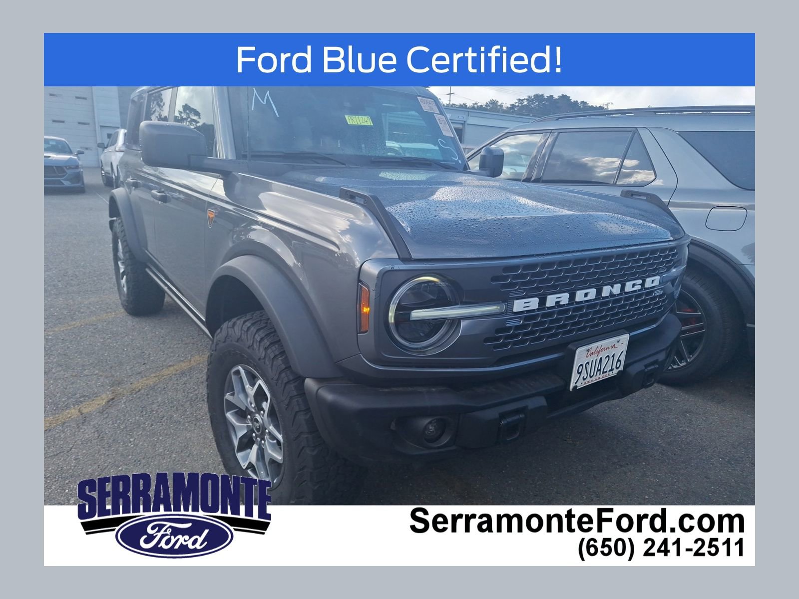 Certified 2025 Ford Bronco Badlands