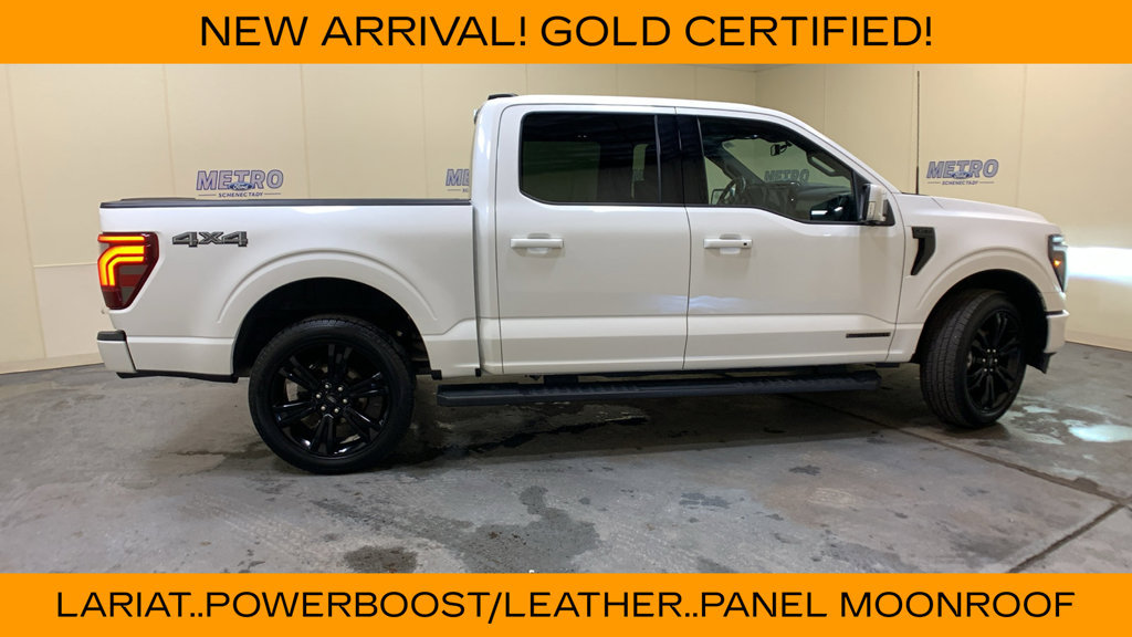 Certified 2024 Ford F150 Lariat w/ Equipment Group 502A High AWD/4WD image 2