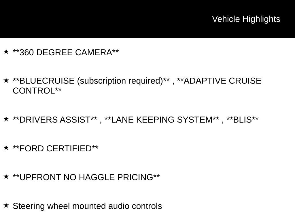 Certified 2023 Ford Mustang Mach-E Select
