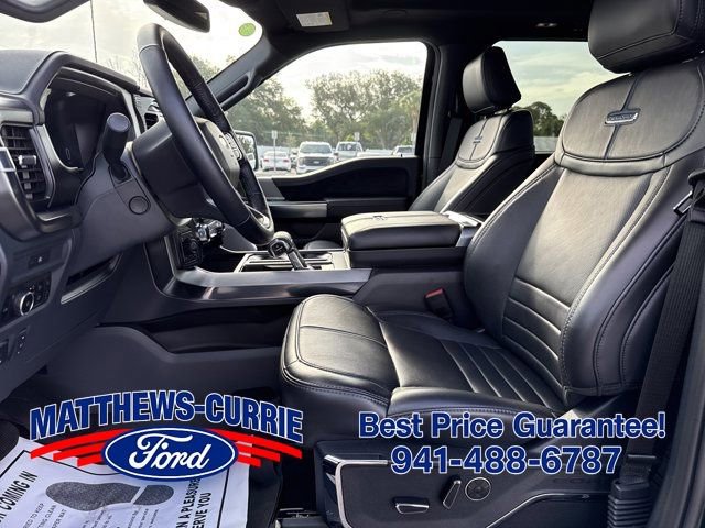 Certified 2025 Ford F150 Platinum w/ Equipment Group 702A High AWD/4WD image 9