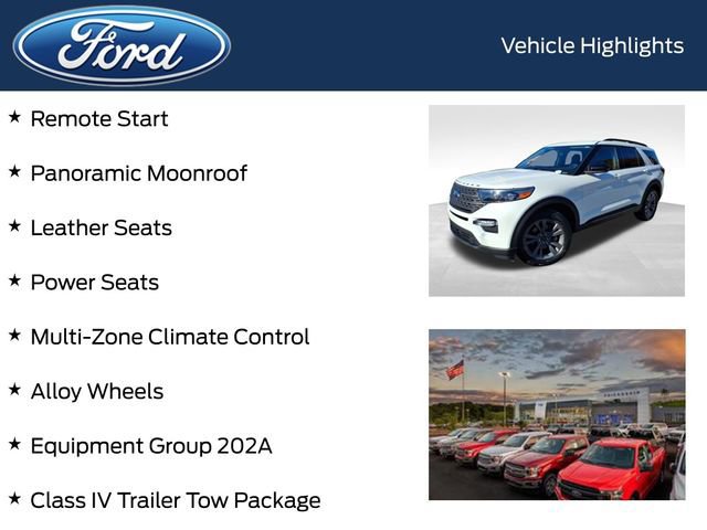 Certified 2023 Ford Explorer XLT w/ Equipment Group 202A image 14