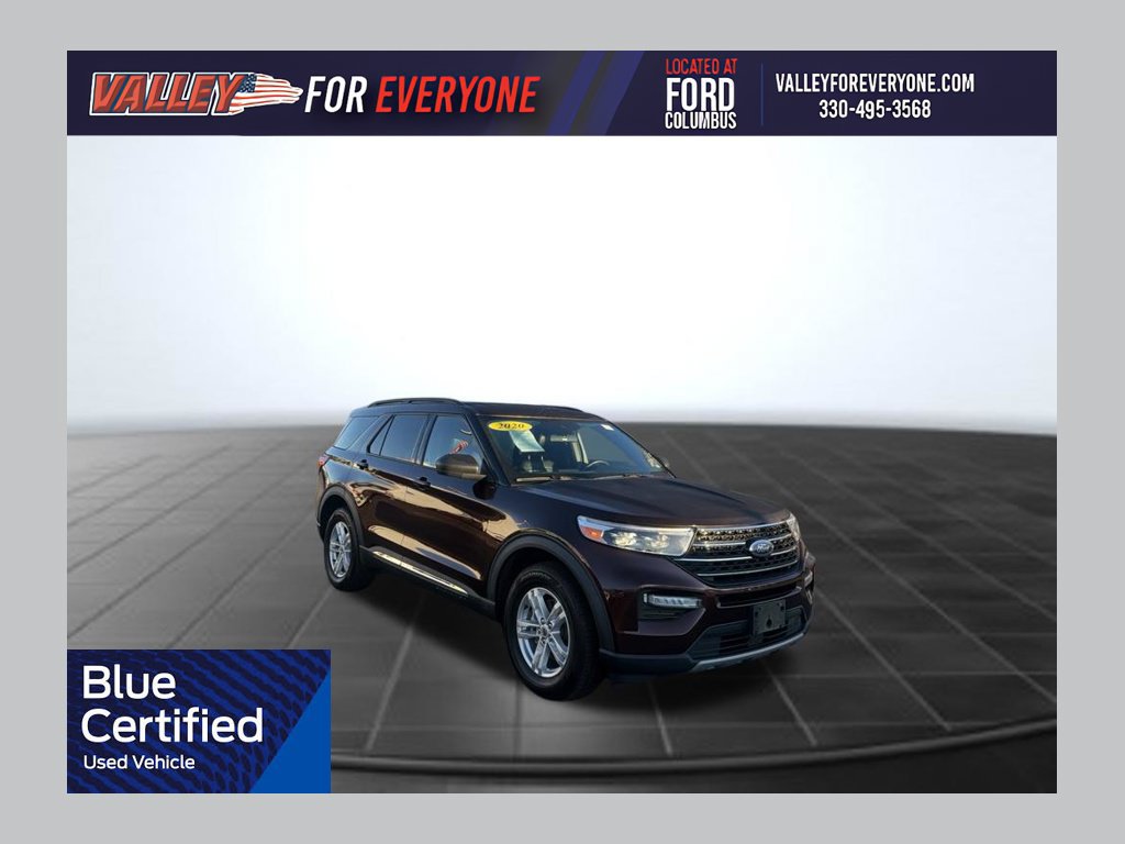 Certified 2020 Ford Explorer XLT w/ Equipment Group 202A AWD/4WD image 1