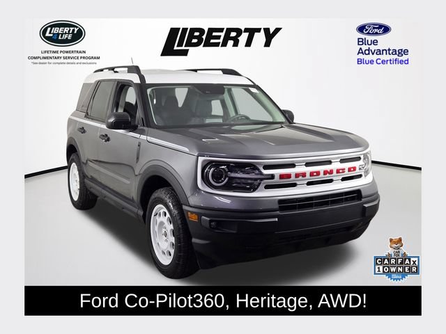 Certified 2023 Ford Bronco Sport Heritage