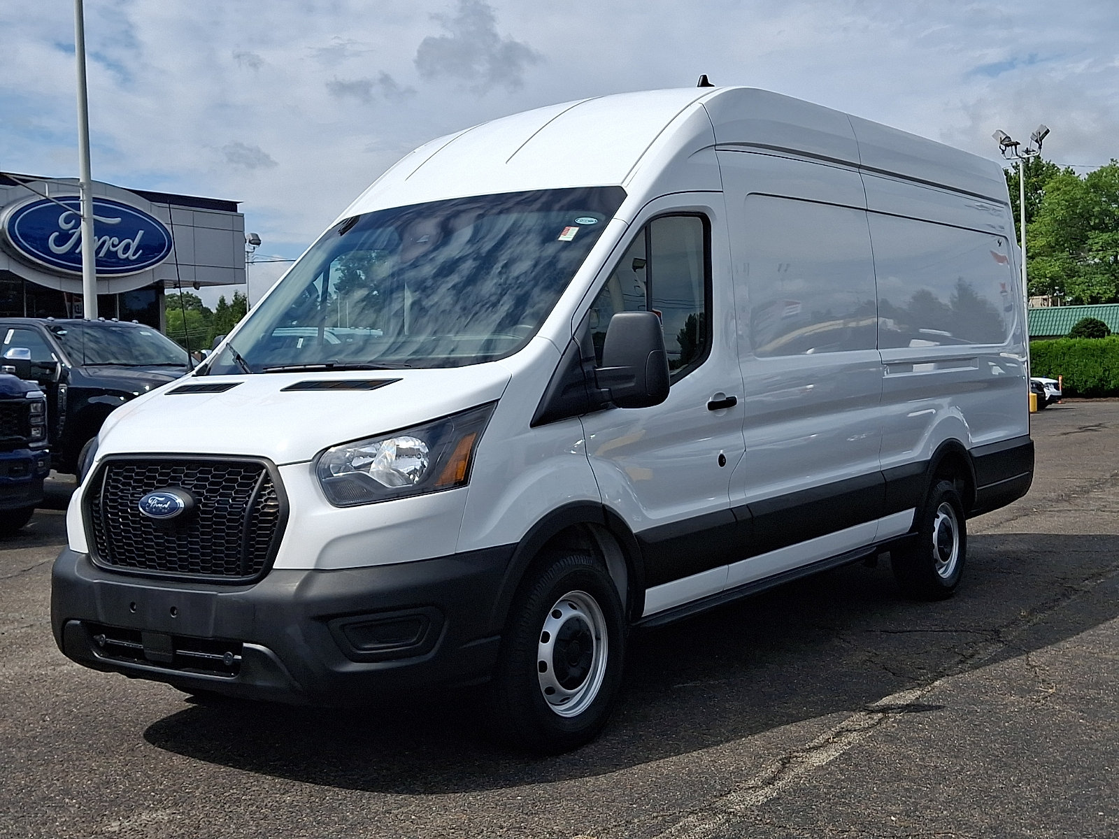 Certified 2023 Ford Transit 250 148 High Roof Extended w/ Fleet Safety Package RWD image 3
