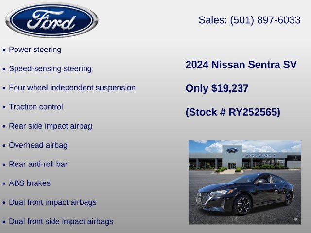 Used 2024 Nissan Sentra SV FWD image 12
