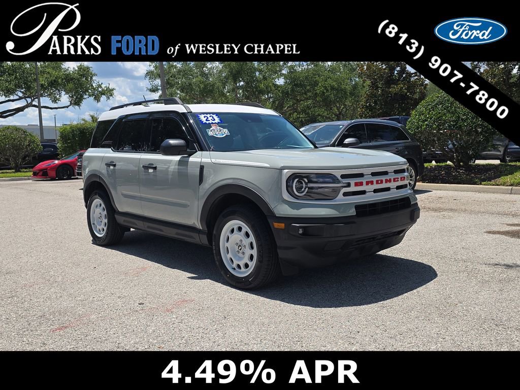 Certified 2023 Ford Bronco Sport Heritage w/ Heritage Convenience Package AWD/4WD image 1