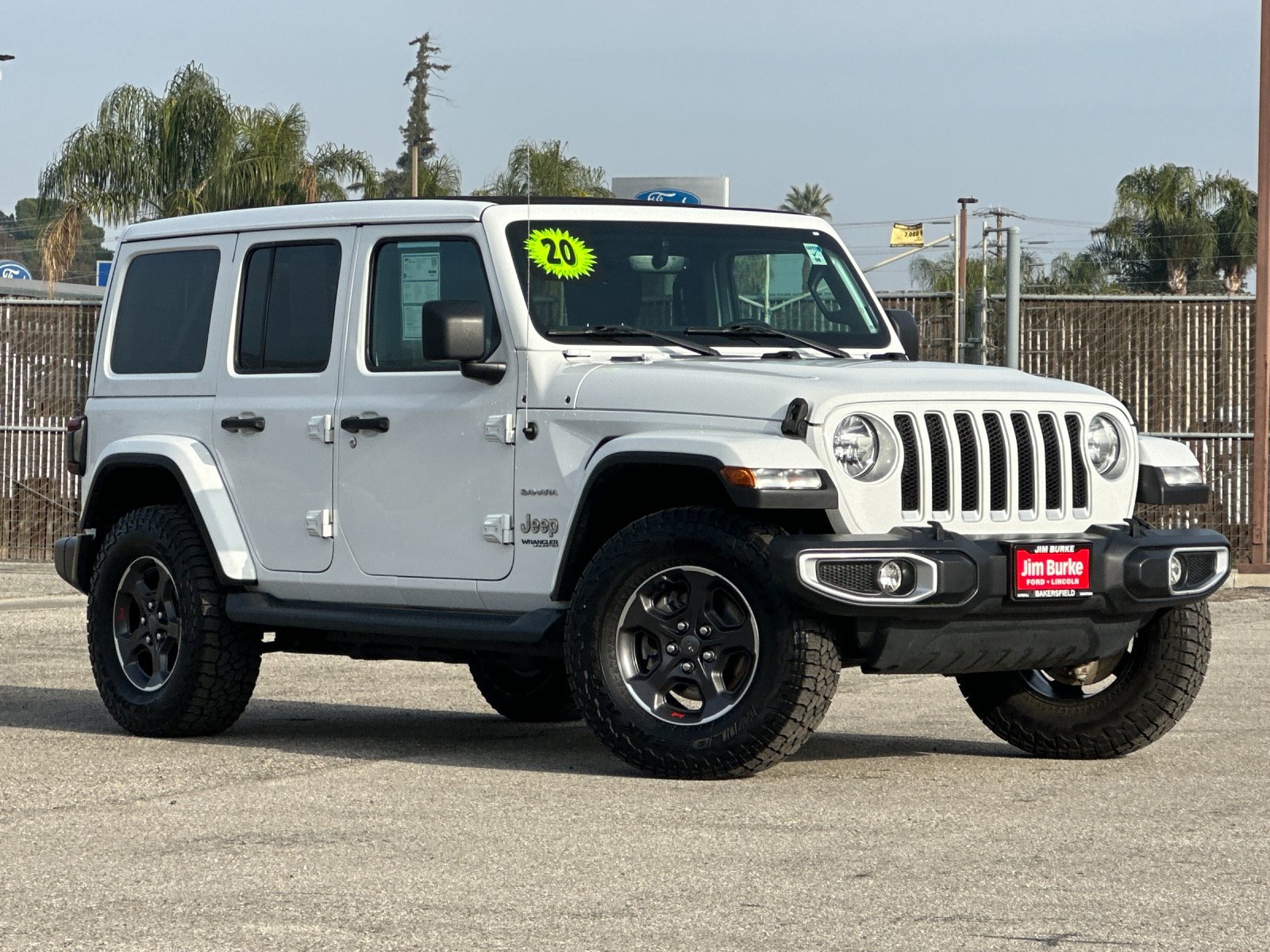 Used 2020 Jeep Wrangler Unlimited Sahara image 2