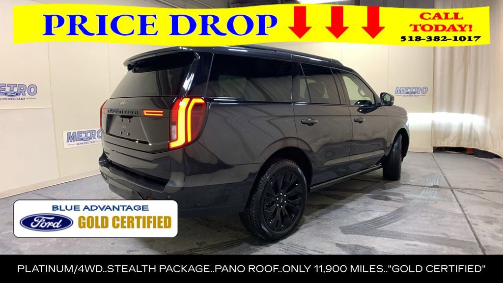 Certified 2025 Ford Expedition Platinum w/ Stealth Appearance Package AWD/4WD image 3