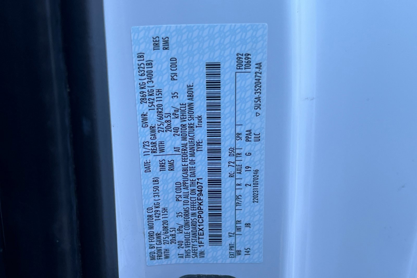 Certified 2023 Ford F150 XL w/ STX Appearance Package image 55