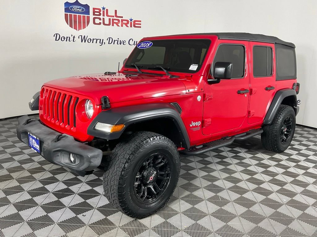 Used 2018 Jeep Wrangler Unlimited Sport S AWD/4WD image 7