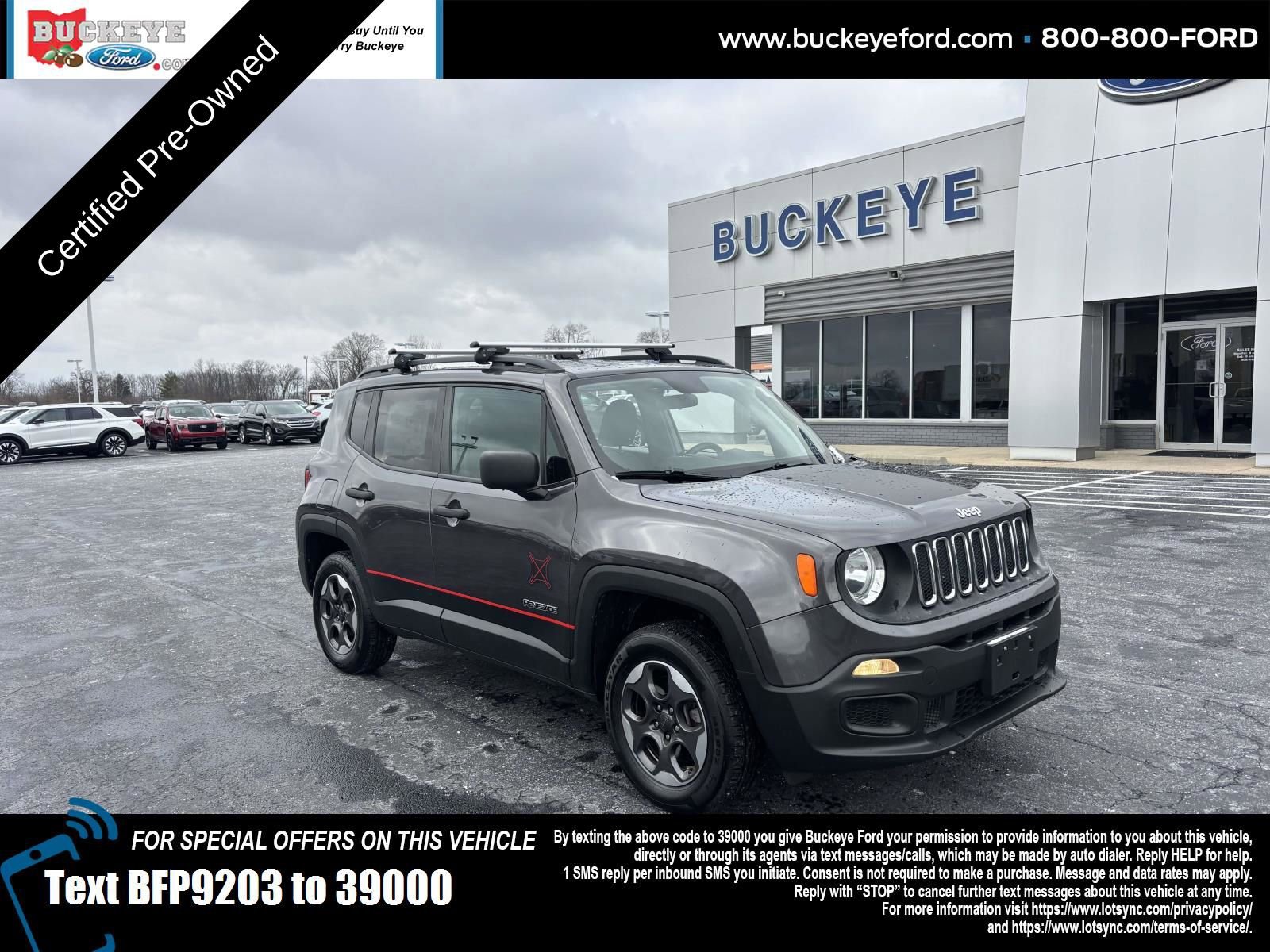 Used 2018 Jeep Renegade Sport w/ Power & Air Group image 1