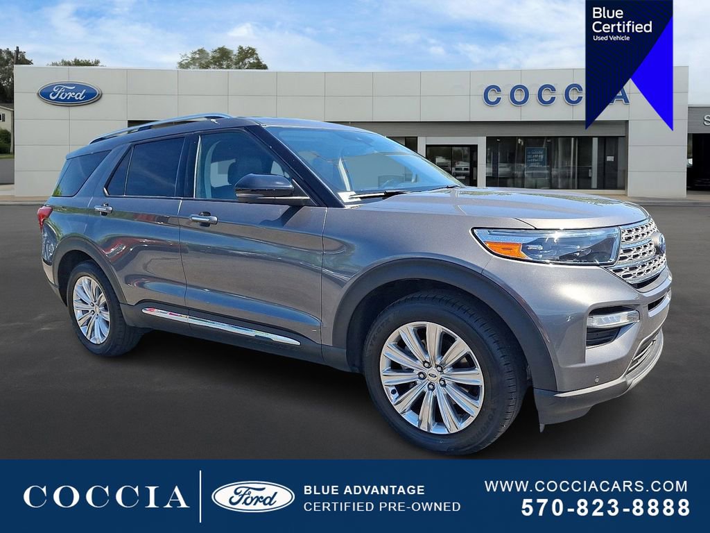Certified 2021 Ford Explorer Limited AWD/4WD image 3