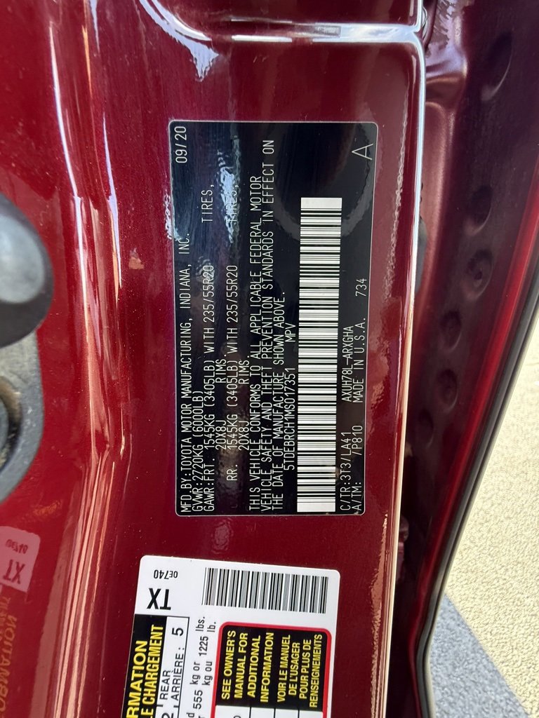 Used 2021 Toyota Highlander Platinum image 35