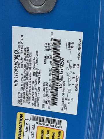 Certified 2024 Ford Mustang Premium RWD image 33