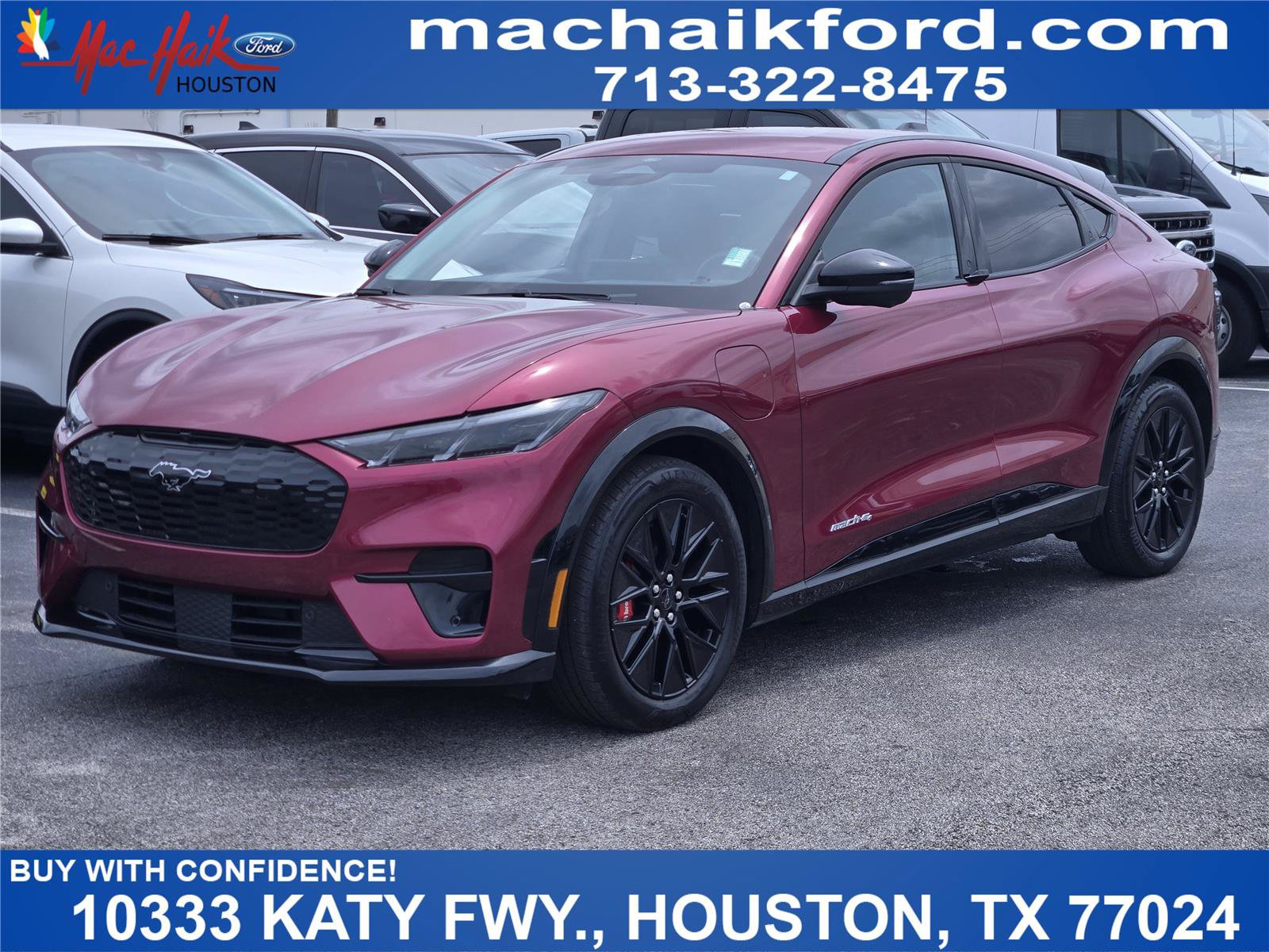 Certified 2025 Ford Mustang Mach-E Premium w/ Sport Appearance Package AWD/4WD image 1