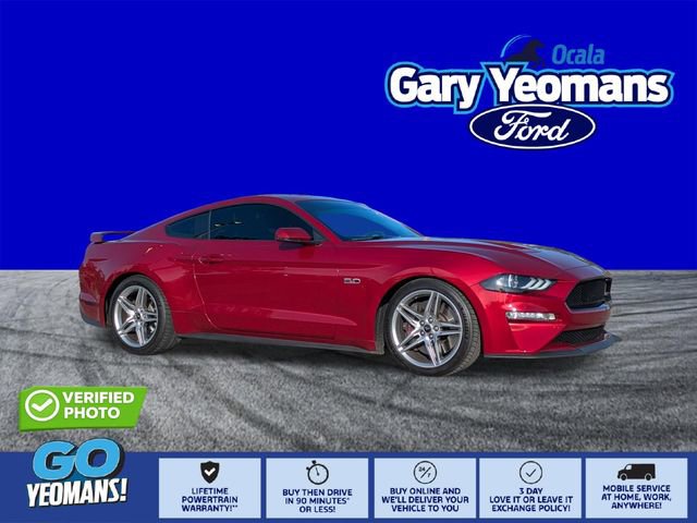 Certified 2019 Ford Mustang GT Premium w/ GT Performance Package RWD image 1