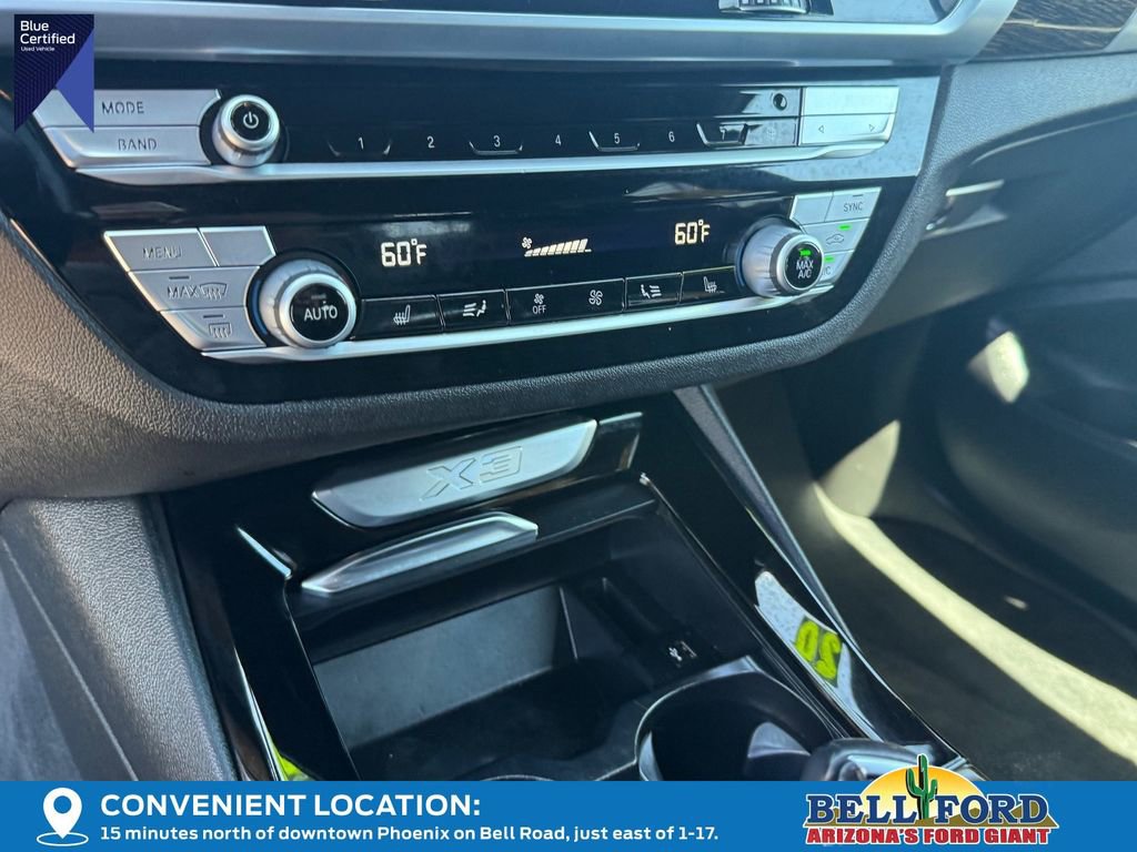 Used 2020 BMW X3 xDrive30i w/ Convenience Package AWD/4WD image 27