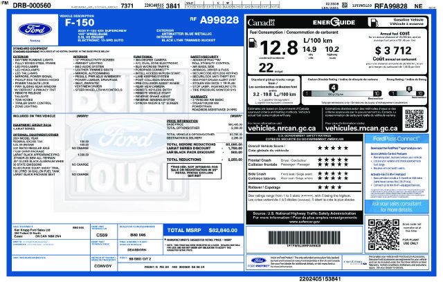 Certified 2024 Ford F150 Lariat AWD/4WD image 41