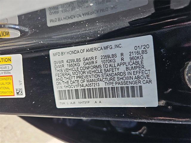 Used 2020 Honda Accord EX-L image 33