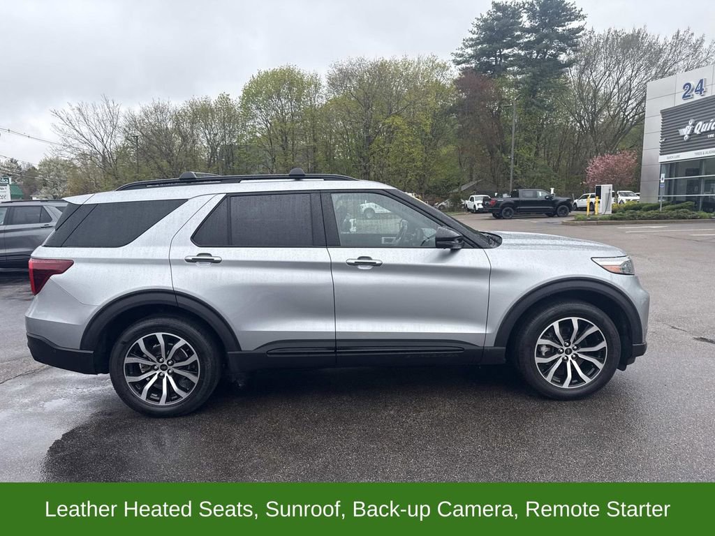 Certified 2020 Ford Explorer ST w/ Premium Technology Package AWD/4WD image 9