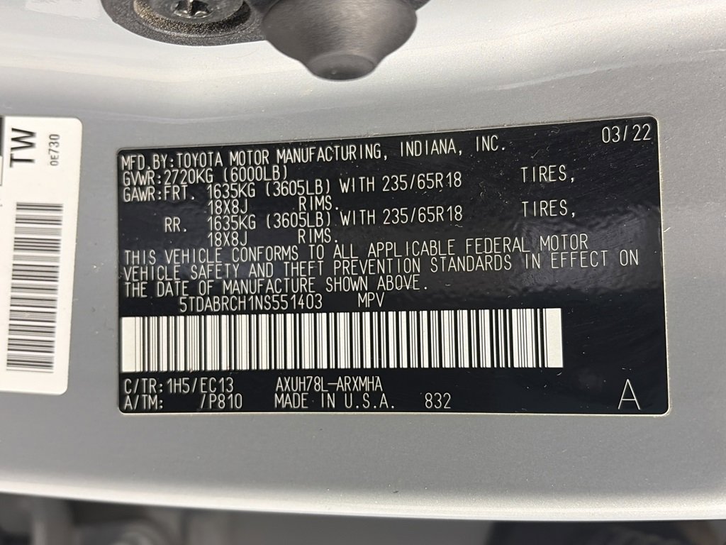 Used 2022 Toyota Highlander Bronze Edition image 9