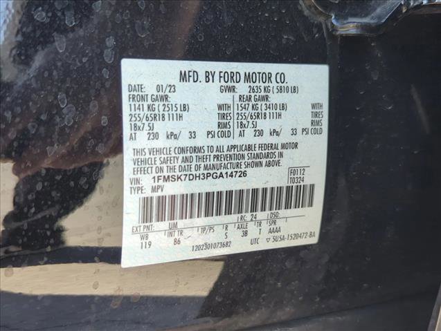 Certified 2023 Ford Explorer XLT RWD image 30