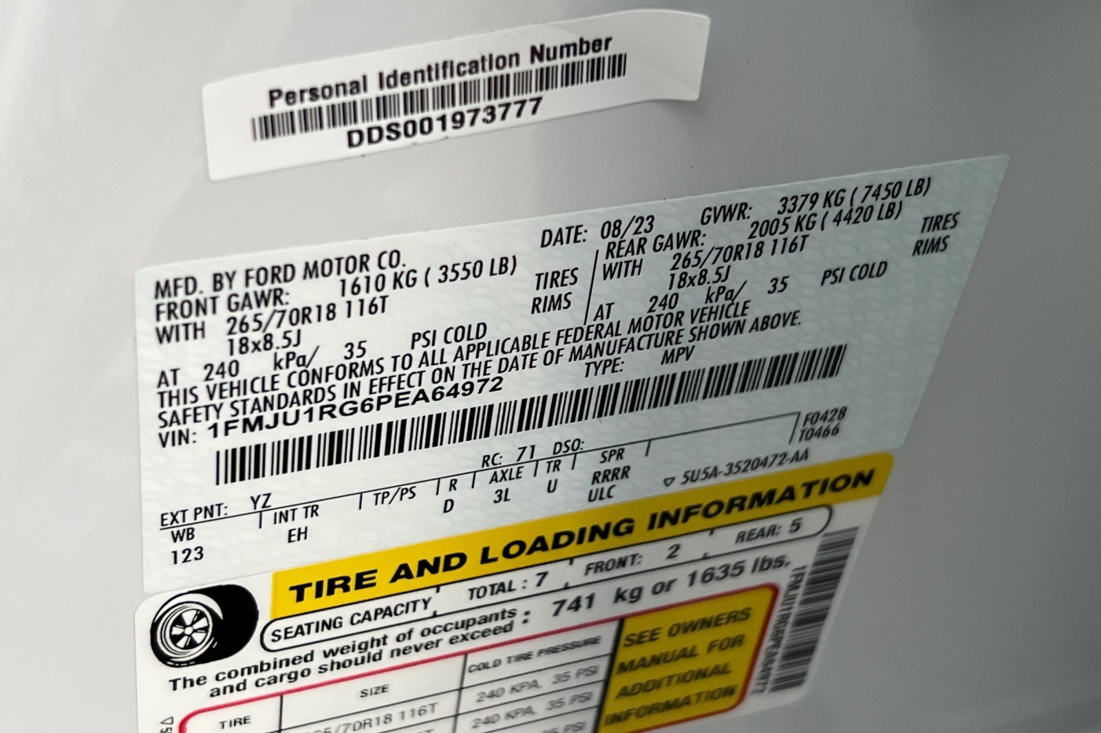 Certified 2023 Ford Expedition Timberline image 29