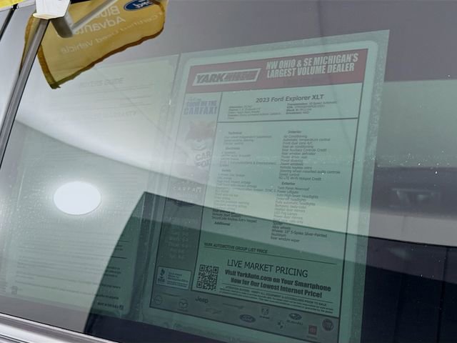 Certified 2023 Ford Explorer XLT w/ Equipment Group 202A image 15
