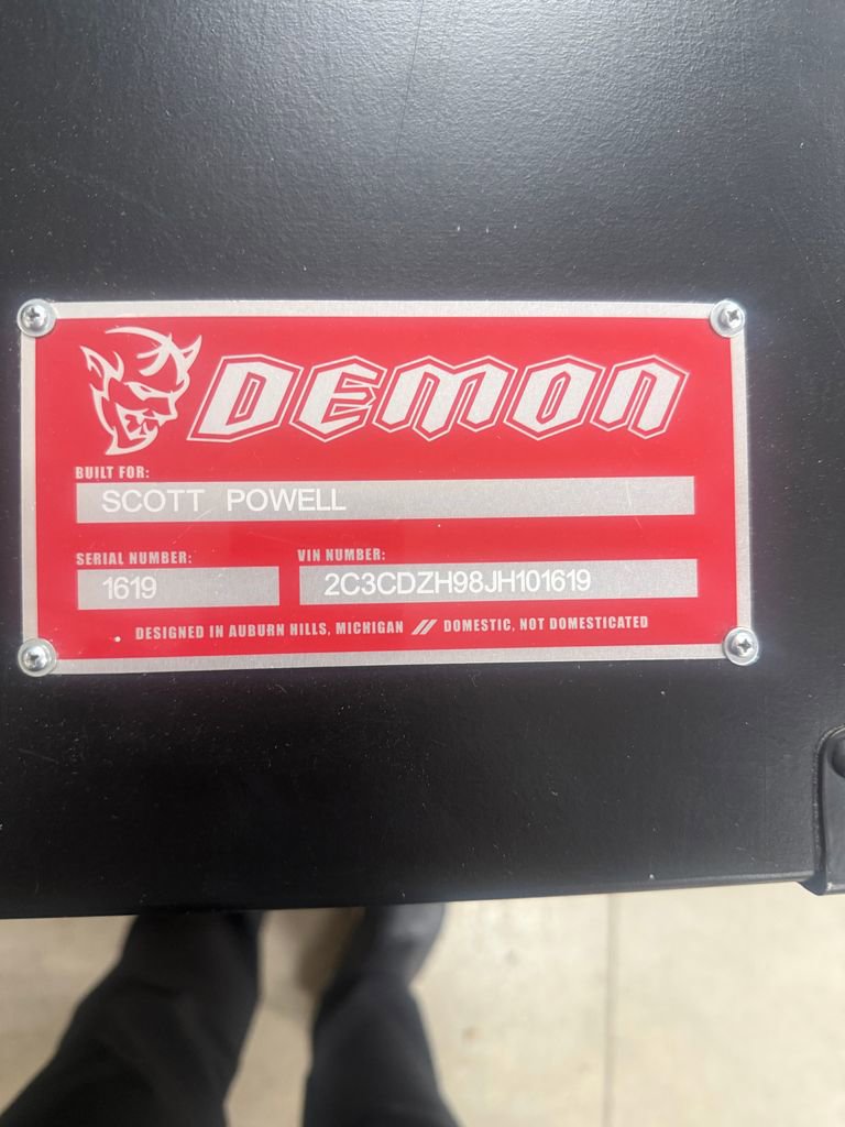 Used 2018 Dodge Challenger SRT Demon RWD image 32