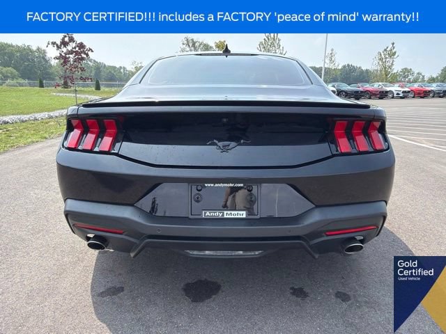 Certified 2024 Ford Mustang Coupe w/ Mustang Nite Pony Package RWD image 10