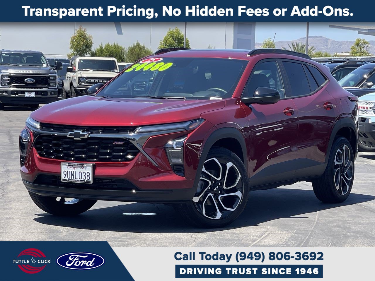 Used 2025 Chevrolet Trax RS w/ Sunroof Package FWD video 1