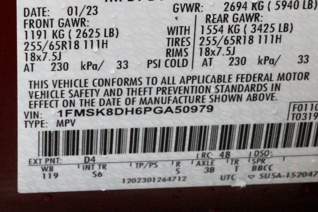 Certified 2023 Ford Explorer XLT w/ Equipment Group 202A AWD/4WD image 32